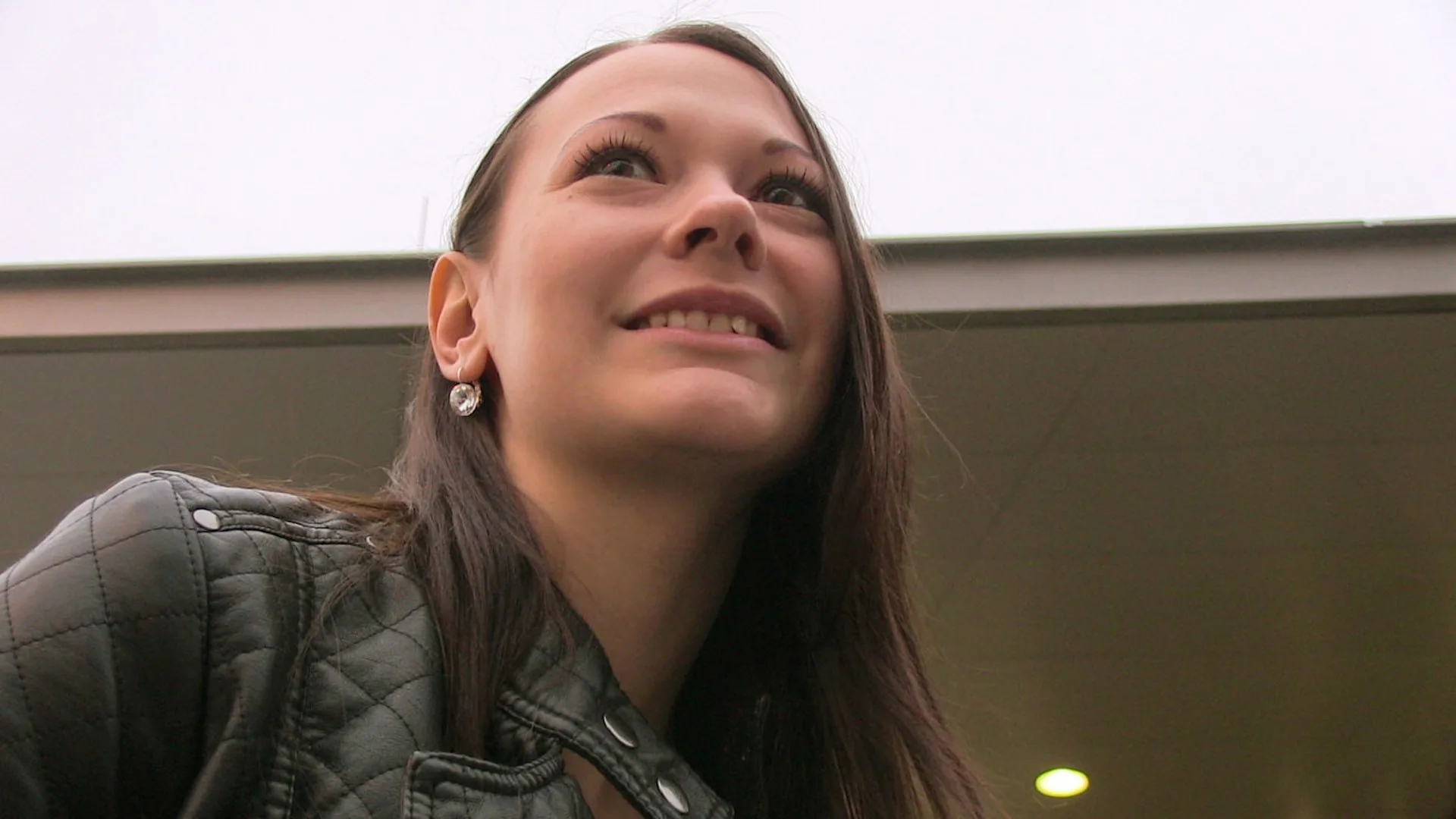 Brunette Lays Down For A Fuck Outside Shopping Mall - Public Agent - 1123221