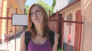 Fake College Inspector Gets Redhead to Pay With Blowjob - Public Agent - 1123271