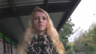 Blonde Rides Cock Instead of the Bus - Public Agent - 1123401