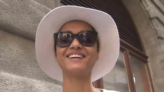 Short haired African fashion model fucked for cash - Public Agent - 1123438