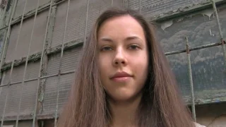 Brunette babe with stunning figure fucks for cash - Public Agent - 1123444