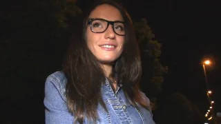 Hot brunette spreads her legs for outdoor fucking - Public Agent - 1123457