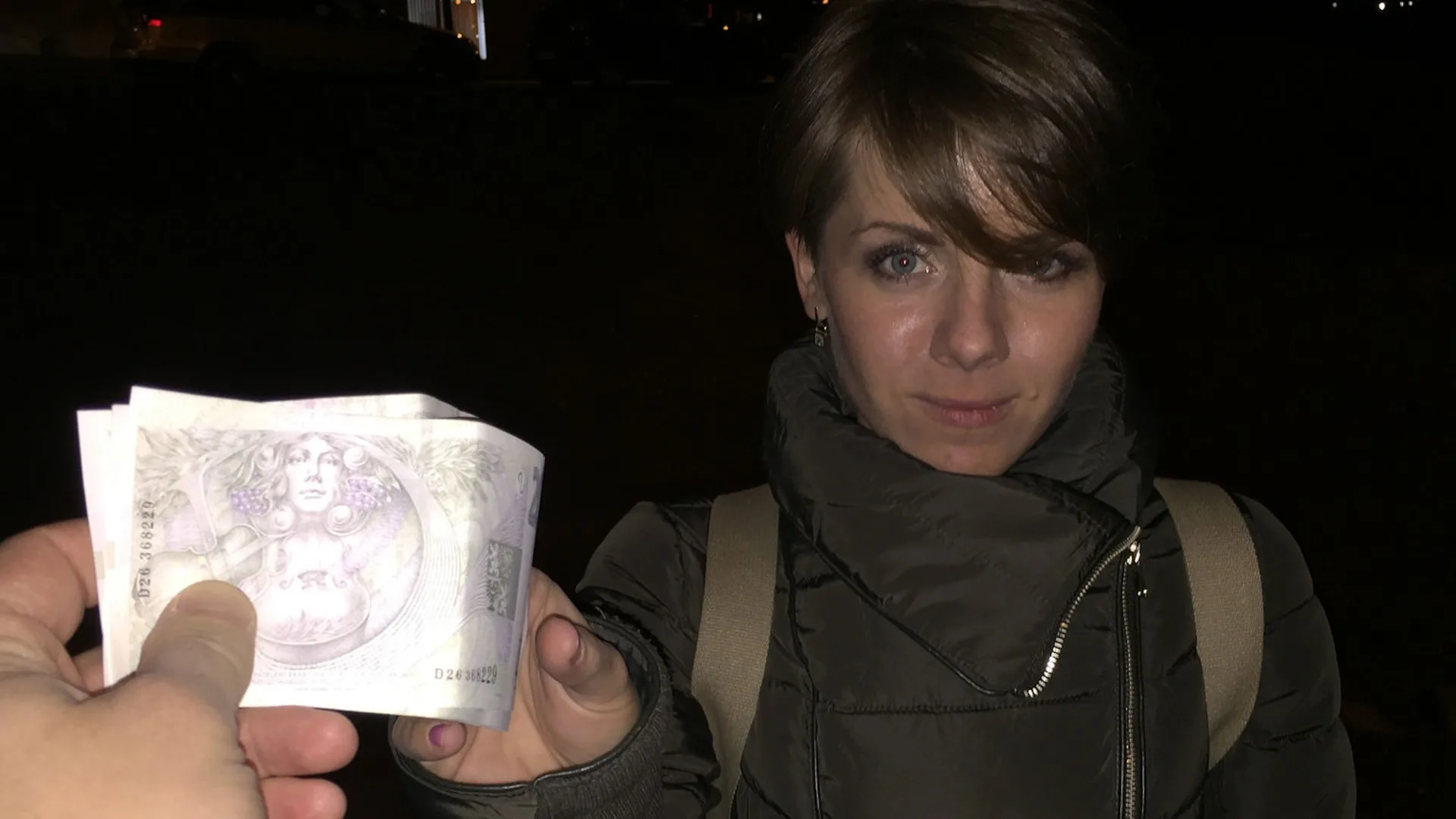 Short Hair Babe Fucked From Behind - Public Agent - 1123537