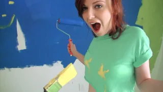 Redhead Tits Painting Nude - Lets Try Anal - 1100618