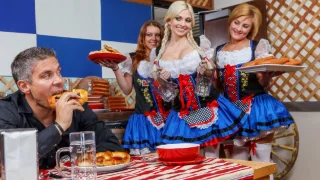 Huge Helping of Sausage - Big Tits In Uniform - 413888