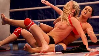 NudeFightClub presents Melissa Ria vs Dorina Gold - 21Sextury - 13578