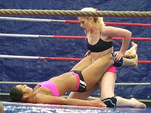 NudeFightClub backstage with Lioness & Ionella Dantes - 21Sextury - 13858