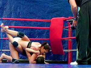 NudeFightClub backstage with Lana S & Mellie - 21Sextury - 14218