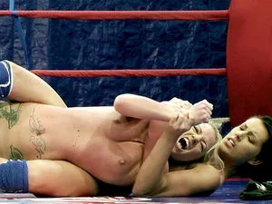 NudeFightClub backstage with Dorina Gold & Melissa Ria - 21Sextury - 14642