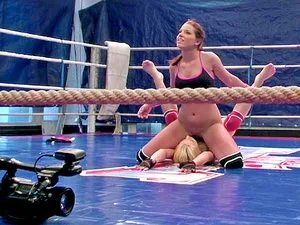 Nude FIght Club backstage with Angel Rivas vs Niky Gold - 21Sextury - 14698