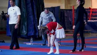 NudeFightClub backstage with Celine Doll & Mira - 21Sextury - 15650