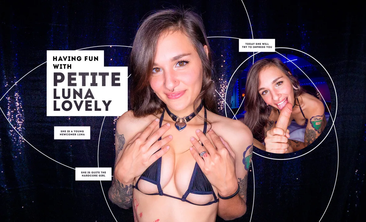 Having Fun with PETITE Luna Lovely - Life Selector - 40100