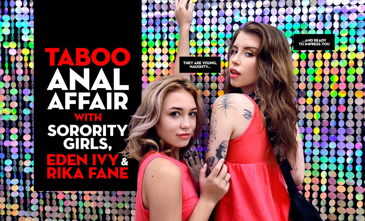 Taboo Anal Affair with Sorority Girls, Eden Ivy & Rika Fane - Life Selector - 40186