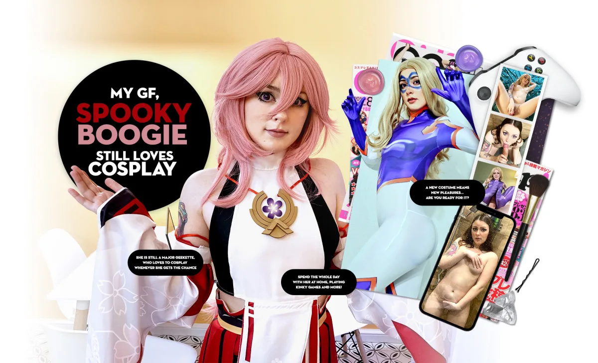 My GF, Spooky Boogie Still Loves Cosplay - Life Selector - 41132
