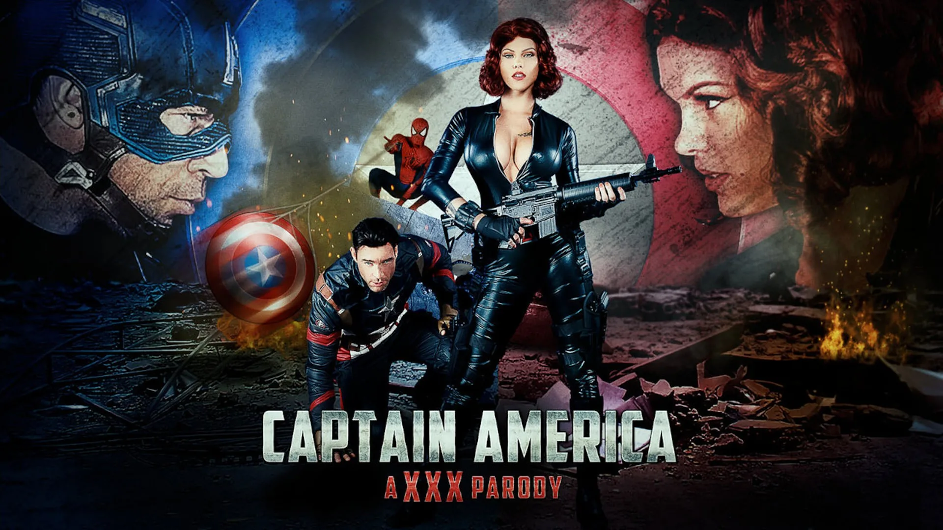 Captain America: A XXX Parody - Digital Playground - 45529