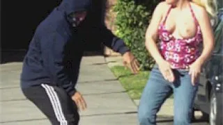 Blonde Bitch Slaps Pervert. - PornPros - 65949