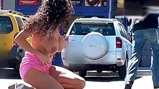 Pink Tube Top Gets Tipped - PornPros - 66429