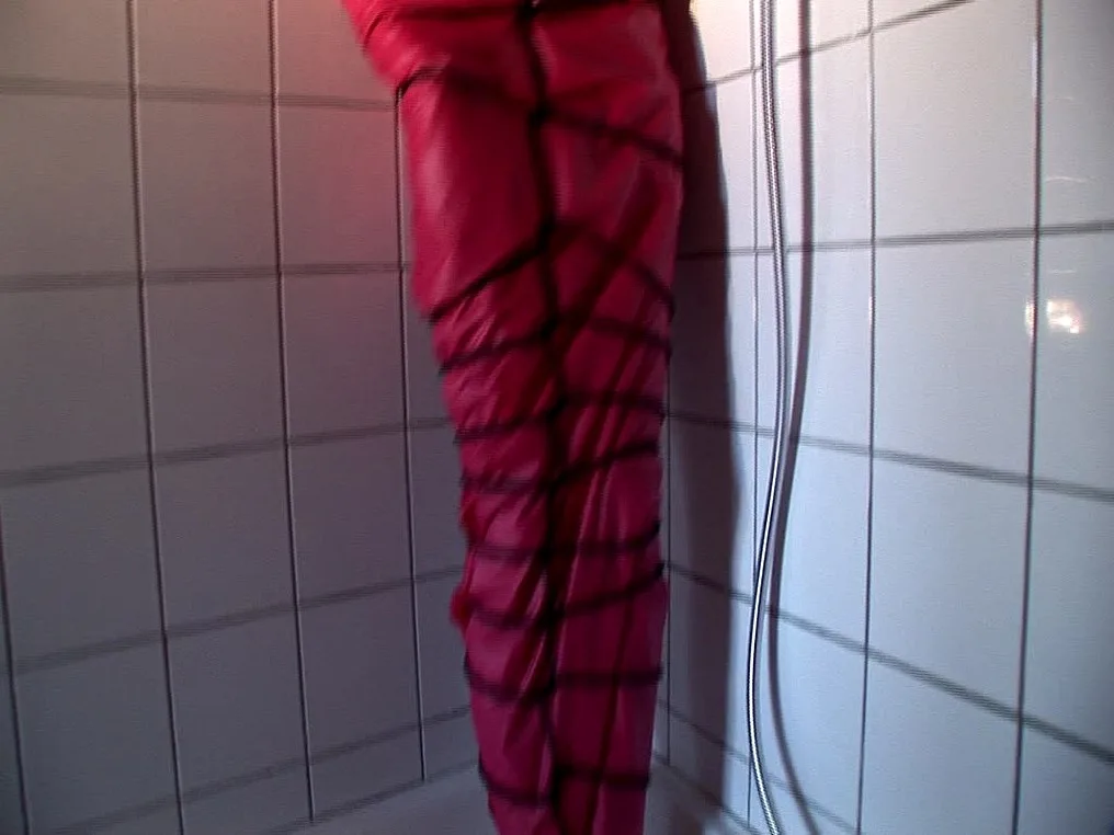 Sexy babe bound & wrapped - PornWorld - 97379