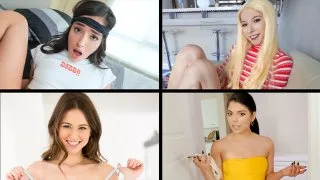 Best Faces in Porn Compilation - TeamSkeet Selects - 115078