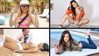 Little Asian Cuties Compilation - TeamSkeet Selects - 115115