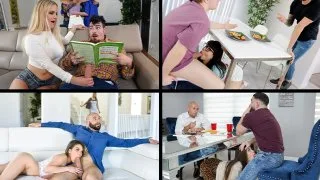 Sneaky Handjobs Compilation - TeamSkeet Selects - 115146