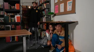 Getting Lucky In The Library - Crazy College GFs - 418032