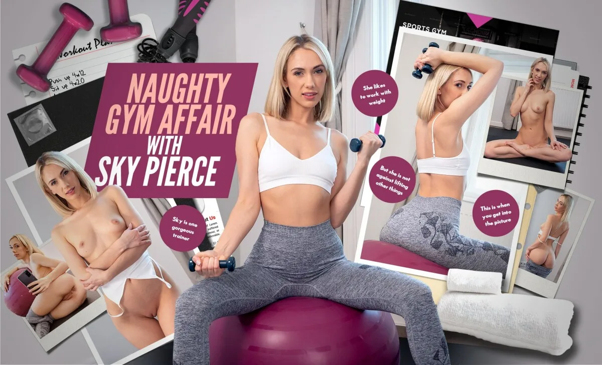 Naughty Gym Affair with Sky Pierce - Life Selector - 144288