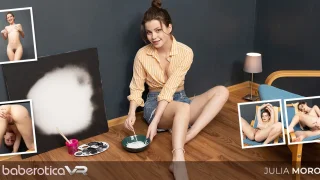 Julia Morozzi Is A Horny Artist - Baberotica VR - 1131138