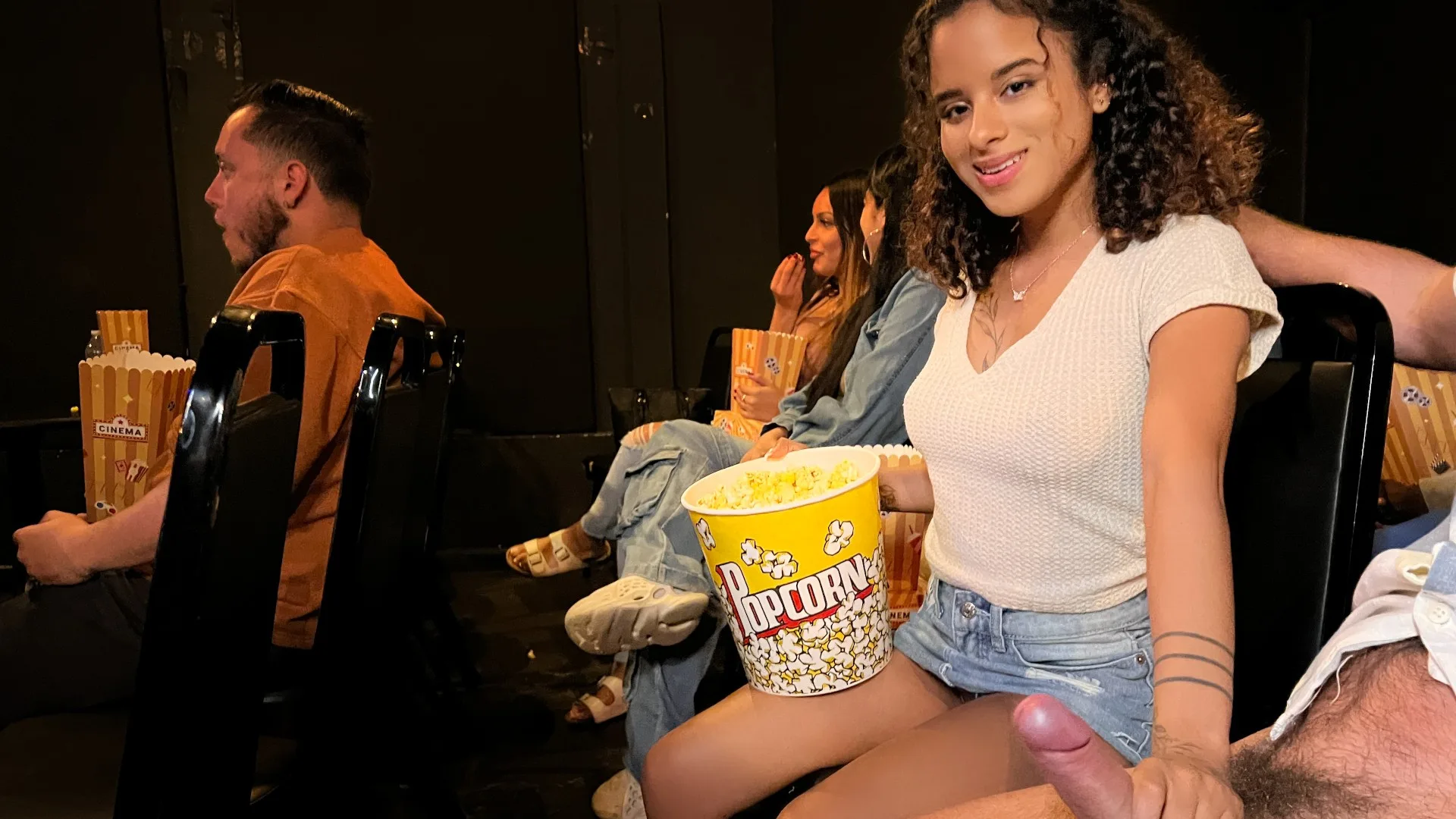 Movie Theater Flashing - Let's Post It - 1131867