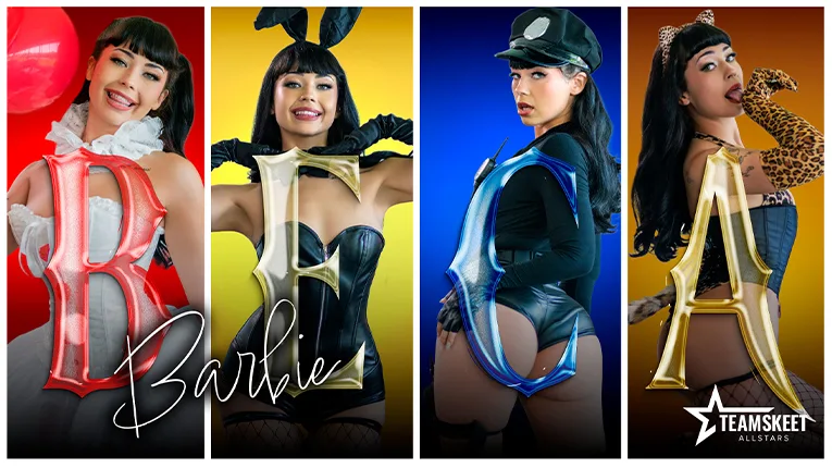 October Spotlight: Beca Barbie's Slutty Costumes Won't Stay On for Long - TeamSkeet AllStars - 1136919