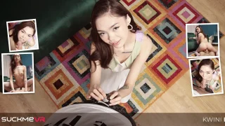 Skinny Russain Babe Kwini Kim Is Crazy For Big Cocks - Suck Me VR - 1137015