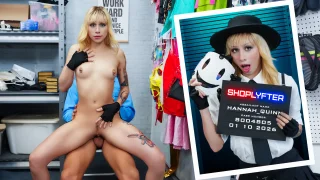 New Girl Caught: Hannah Quinn! Case No. 8004805 - The Masked Thief - Shoplyfter - 1139383