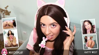 Gorgeous Katty West Excited To Get Her Grippy Pussy Stretched - Suck Me VR - 1142203